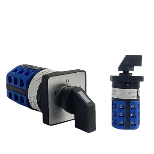 Interruptor de leva para inversión de giro en motores de taller mecánico LW28 380V 10A