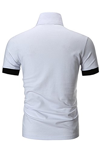 YCUEUST Uomo Cotone Giraffa Ricamo Manica Corta