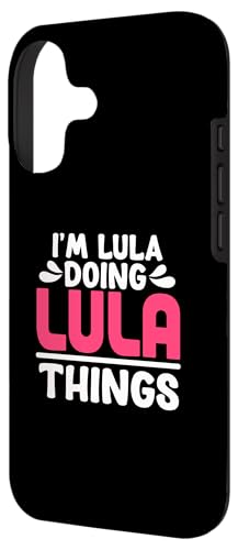 Image of Personalized First Name I'm Lula Doing Lula Things Case for iPhone 17