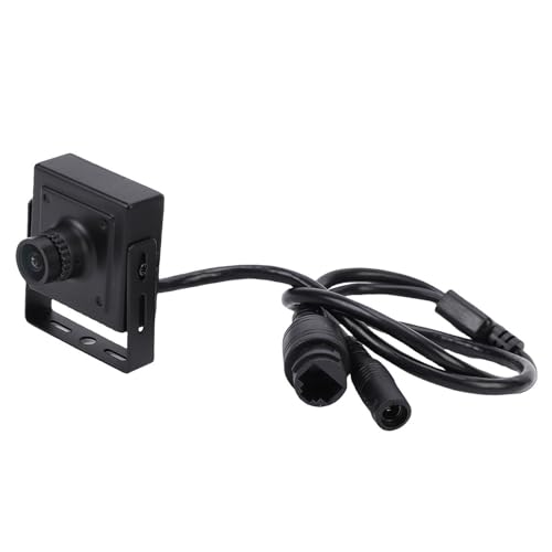 EIMSOAH Kleine IP-Kamera, 3,6-mm-Objektiv, 85-Grad-Blickwinkel, Integriertes Mikrofon, H.265, H.264 HD-Überwachungskamera für den Innenbereich, für Baby-Hundemonitor, (Amb)