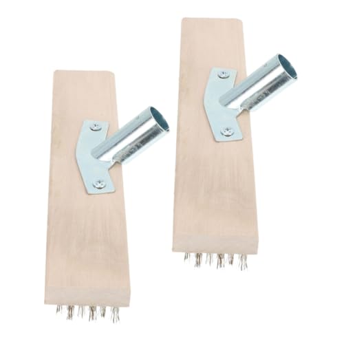 Brosse pour sol acier TOYANDONA pour supprimer les résidus glissants