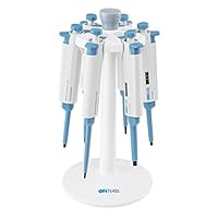 ONiLAB Lab Pipette Round Ständer Halter, für 6 Pipetten (Pipettenständer) nur passend für ONiLAB Marke Mikropipette…