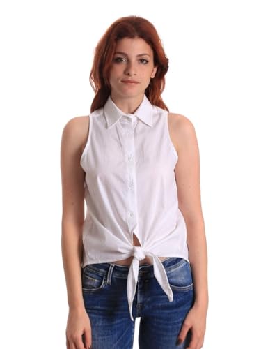 Chemise Femme Fornarina Irene Two-White en coton blanc chic