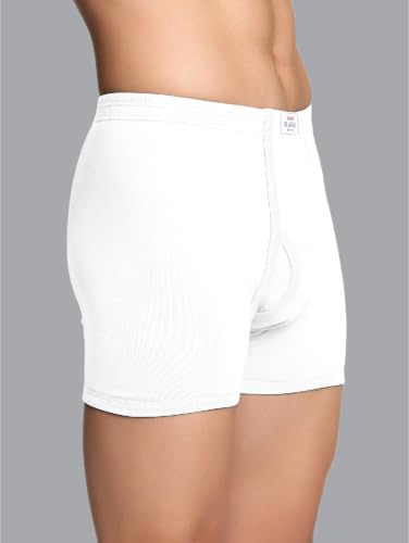 Image of Lux Classic Men's Inner Elastic Trunks - Pack of 2 | Premium 100% Cotton | Ultimate Comfort Breathable, Soft & Durable | Everyday Essential Lux Underwear