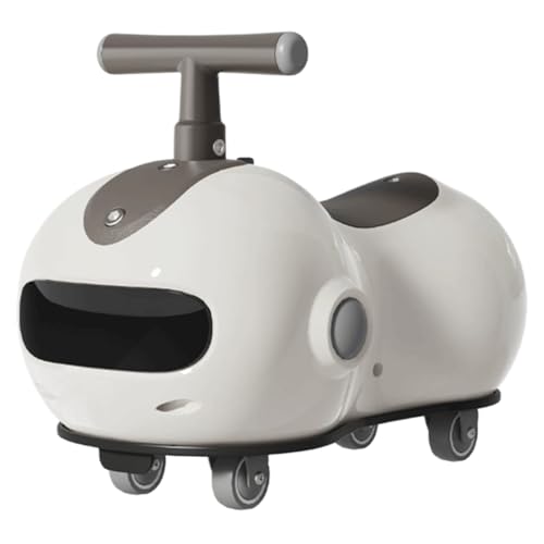 Bicicleta Coche con Forma de Cacahuete, luz Musical, antivuelco, Columpio, Rueda silenciosa con Flash, con Casco y Mochila, Apto for niños de 3 años en adelante correpasillos