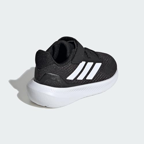 Adidas NLD75 Run Falcon 5 Sneaker, Black/White/White, 1 Us Unisex Little Kid thumb #5