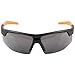 Klein Tools 60160 Safety Glasses, PPE Protective Eyewear with Semi Frame, Scratch Resistant and Anti-Fog, Gray Lens