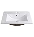 Fresca Allier 24" White Integrated Sink/Countertop