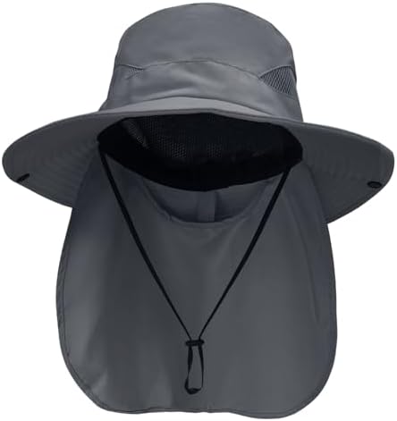 NPQQUAN Sun Hats for Men Women UPF 50+ UV Protection Wide Brim Bu...