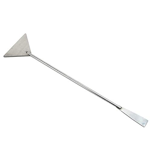 Outil de spatule pour Plantes Aquatiques Pelle d'aquarium en Acier Inoxydable Aquarium Tank Aquascaping Tool pour Fish Starter Kits & Aquariums Tank Plants Kit - 31,2 x 6,7 cm Cover