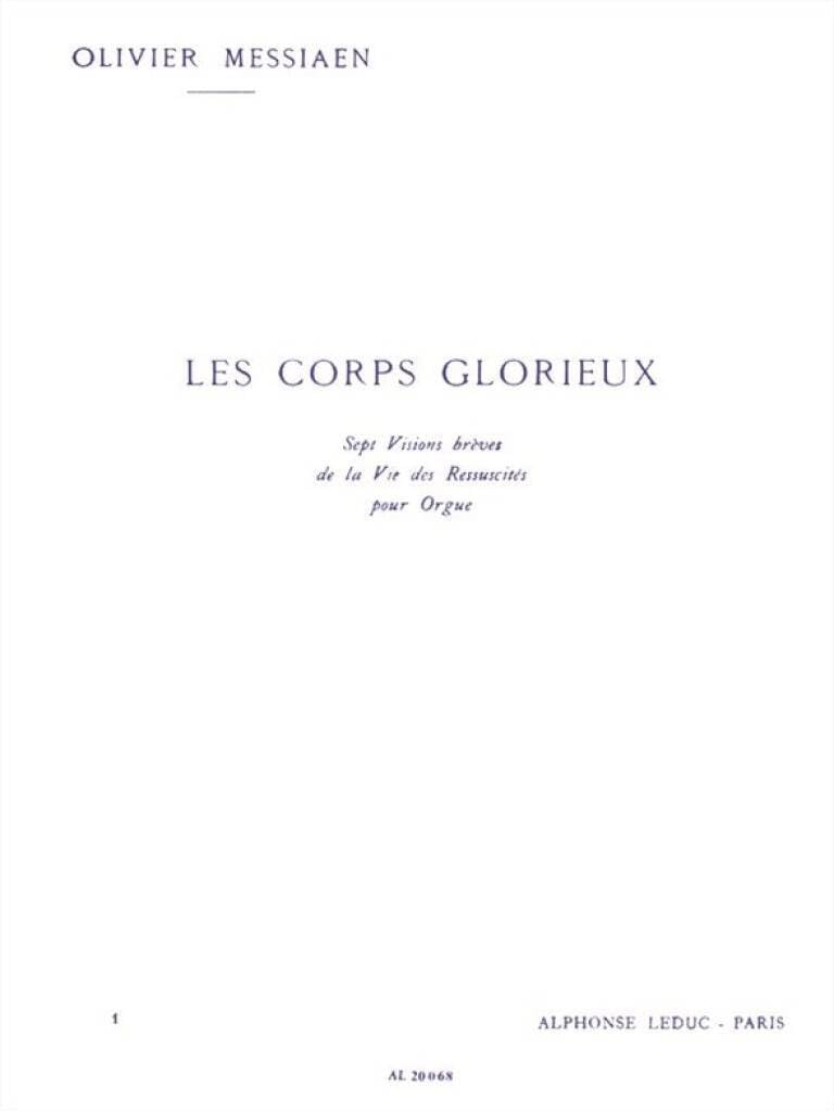 Corps Glorieux Volume 1 Orgue édition prestigieuse de musique sacrée