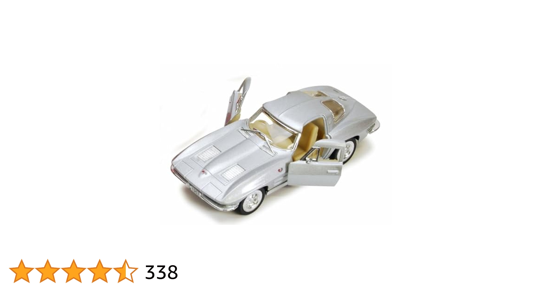 Amazon.com: KiNSMART - 1953 Chevy Corvette Stingray 1:36