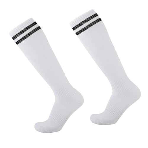 Kznifmk 1 Par de Deportivos Antideslizantes para Hombre, Medias, de Entrenamiento para Fútbol, Color, Adulto 36-45