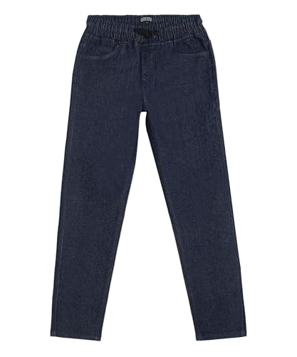 Image of Urbano Juniors Boy's Regular Fit Mid Rise Washed Denim Jogger Jeans Stretchable