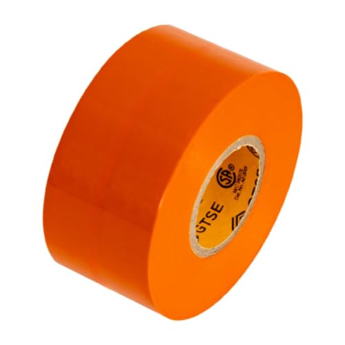 Image of GTSE - Orange Wide Electrical Tape 48 Rolls, 2in x 66ft, UL /CSA Listed