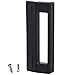 Spares2go - Maniglia universale per porta, compatibile con Fagor, Brandt & De Dietrich frigorifero (190 mm, nero)