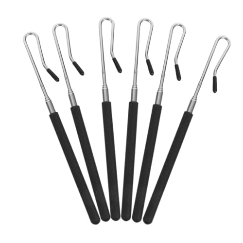 Unomor Versatile Puppet Manipulation Tools 6pcs Hand Puppet Control Rods for Stage Educati