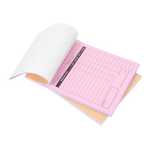 PartyKindom 2 Stück Quittungsbuch Kleinunternehmen