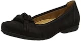 Gabor 02.643 Damen, Frauen Ballerinas,Klassische Ballerinas,sportliche Ballerinas,Flats,Sommerschuh,klassisch elegant,schwarz (Schwarz)