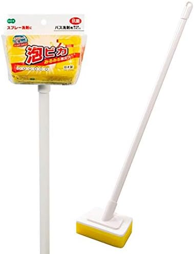Amazon オーエ 泡ピカ バスフレッシュ イエロー バスブラシ 浴槽ブラシ 柄付き 風呂掃除 クリーナー 浴室掃除用スポンジ 長い 軽い 持ちやすい 浴槽 スプレー洗剤に 壁 日本製 お風呂グッズ 浴室掃除用ブラシ オンライン通販
