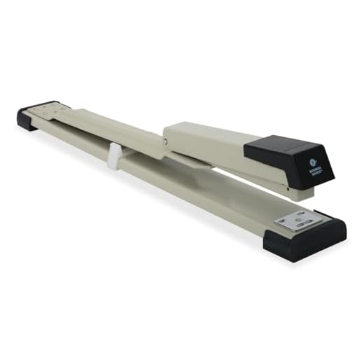 Business Source Long Reach Stapler (62827) Black-Putty