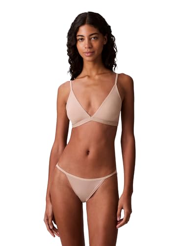 Calvin Klein Women's Form to Body Lightly Lined Triangle Bralette