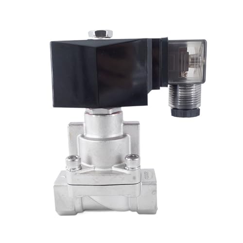 Vanne compresseur SS304 électrovanne robuste AC24V orifice 1/2 pouce - 2