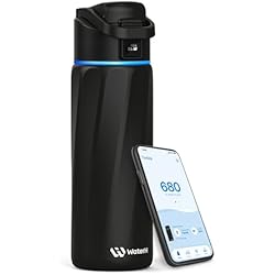 BOOST Smart Water Bottle that Reminds You to Drink, 24oz BPA-Free Stainless Steel Vacuum Insulated, Wide Mouth Water Tracker Bottle with APP for School, Gym, Office, Ideal for Mother's Day
