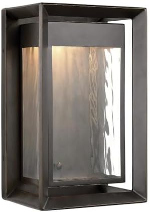 Feiss Generation Lighting-Sean Lavin-1 Light Outdoor Led Wall Lantern in Modern Style-8 Inch Wide by 13 Inch High