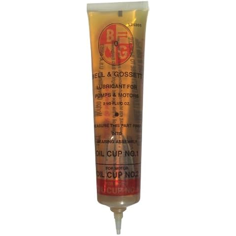 Tools & Outdoor Gear Bell & Gossett Oil Tube L23401 Lubricant for Pumps and Motors, 2.5 Ounce, Model: L25201 Supplies Cover