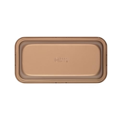 Russell Hobbs RH02147GEU7 Molde Para Pan De 28 cm, Antiadherente, De La Gama Opulencia Moldes De Reposteria De Fácil Limpieza, Perfecto Hornear Pan Y Pasteles, Fácil De Liberar Sin Romper, Oro