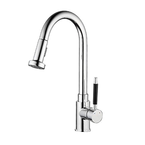 Nouveau robinet de cuisine multifonction avec douchette extractible eau chaude - 2