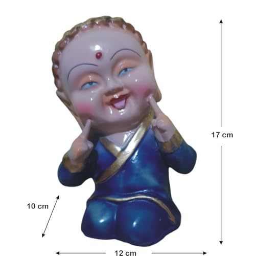 Image of WinsomeCollection Lord Buddha Statue | Home Decoration Items for Living Room | Table Showpiece for TV Unit | Decorative Spiritual Idol | Gift Item | Home Decor