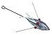 Sea Striker SS-1OZ 1-Ounce Sputnik Sinker, Silver Finish