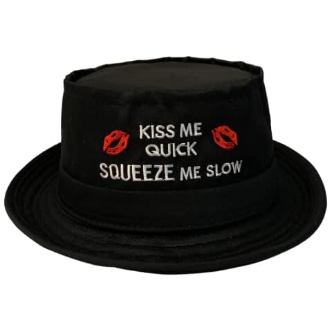 Fidra Kiss Me Quick Cotton Porkpie Hat Cover