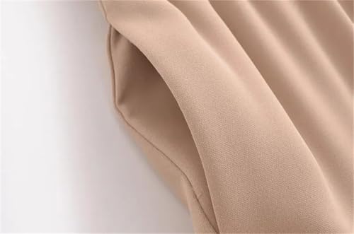 Women's Pants 2-Piece Set Chic Loose Elegant Elastic Waist Pants Holiday Sets4