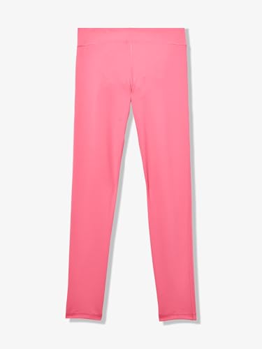 Under Armour Girls Motion Solid Crop Leggings, (672) Super Pink / / White, X-Small3