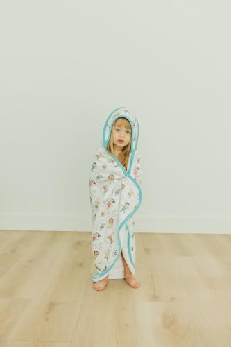 Image of Copper Pearl Premium Knit Hooded Bath Towel CoComelon Friends