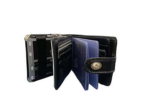 Carteira Masculina Mitty Couro Legítimo - M21f (Preto)