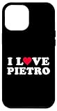 custodia per iphone 15 pro max amo pietro matching girlfriend & fidanzato pietro nome
