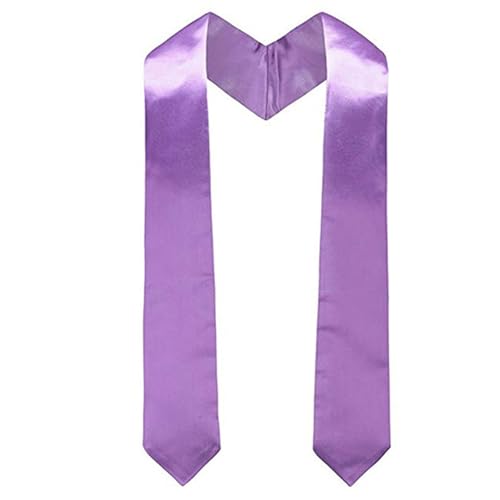 Photo de Oxxggkao Valedictorian Félicitations Sash pour la remise de diplôme heureuse Accessoires photo de remise de diplôme Décorations d'honneur Volé de remise de diplôme Sash, lilas, O