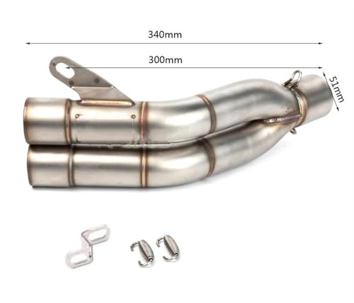 Pot d'échappement double sortie 51 mm pour vos sorties moto CBR - 2