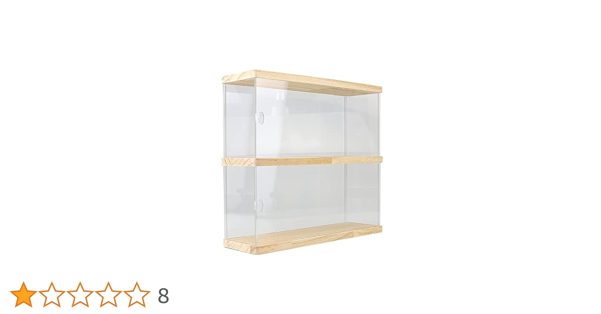 未使用 コレクションケース 木製 約30cm x 20cm 31Z4112QeOL.jpg_BO30,255,255,