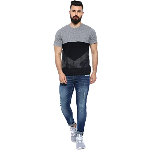 Image of CAHOOT Men's Denim Jeans for Regular Wear | Denim Fabric | Slim Fit | Jeans Crafted with Comfort Fit and High-Performance for Everyday Casual Wear