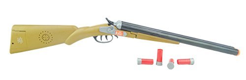 Toyland® 75cm (30") Double Barrel Western Toy Shotgun - Cowboy Role Play Gun with Sound effects and Ejecting Shells - Fancy Dress & Playtime - Suitable for Kids 3+