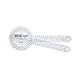 Baseline® Goniometer, HiRes™, Kunststoff 360°-ISOM-Goniometer, Länge 31,75 cm
