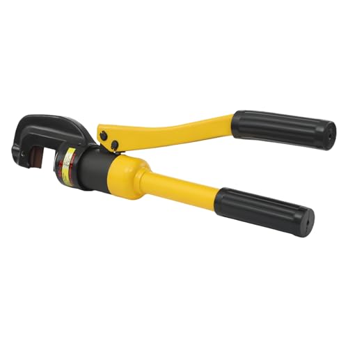 13 Ton Hydraulic Rebar Cutter, Steel Bolt Chain Cutting Tool, 4mm to 22mm Capacity for Steel Bars, Portable Iron Construction Tool with Lockable Toolbox, for Building, Electrical, Oil & Transport