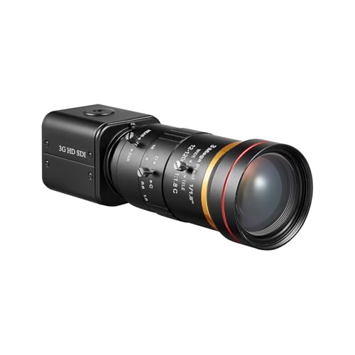 Caméra 3G-SDI 1080@60P haute sensibilité avec capteur CMOS 1/1,8" et zoom manuel 3 MP
