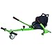 LHZMD Chaise Kart Seat pour Électrique Scooter Hoverboard Siège pour Trottinette Électrique Réglable Hoverkart Self Balancing avec Siège pour Adulte Et Enfants, 6,5/8 /10 Pouces,E