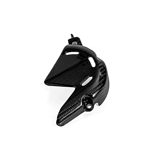 Couverture pignon moteur carbone Ducati Panigale V4 pour protéger le carter des projections